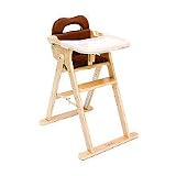 Scandinavian Child Anka Convertible High Chair in Natural