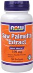 Saw Palmetto Extract by NOW Foods - Herbs (160 mg - 120 Softgels)