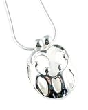 Parents & 4 Children Loving Family Necklace