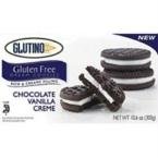 Glutino Chocolate Vanilla Creme Cookies 10.6 oz. (Pack of 12)