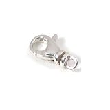 Clasp Pocket Watch Fob Lobster Sterling Silver Chain 