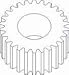 New Planet Gear 3230261R1 Fits 258, 268, 584, 585