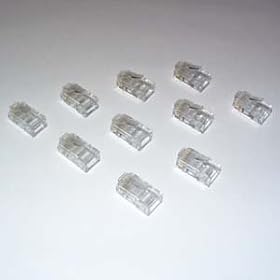 【クリックでお店のこの商品のページへ】ミヨシ MCO カテゴリ-6対応 より線用RJ45プラグ10個入り 自作ガイド付き CAT-806： パソコン・周辺機器