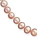 14k 7.5-8mm Pink FW Potato Cultured Pearl Necklace - 20 Inch