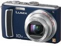 Panasonic Lumix DMC-TZ5A 9.1MP Digital Camera with 10x Wide Angle MEGA Optical Image Stabilized Zoom (Blue)