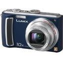 Panasonic Lumix DMC-TZ5A 9.1MP Digital Camera with 10x Wide Angle MEGA Optical Image Stabilized Zoom (Blue)