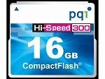 PQI JAPAN コンパクトフラッシュカード300倍速 16384MB 永久保証 QCF30-16G