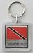 Trinidad and Tobago - Country Lucite Key Ring