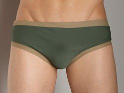 Go Softwear Swim Brief  C-Ring Olive/Khaki 