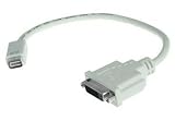 Apple Macbook Pro Mini DVI Male to DVI Female Video Adapter Cable White