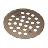Moen 102763ORB Kingsley 4-Inch Screw-In Shower Strainer, Oil Rubbed Bronze