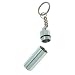 KIKKERLAND Waterproof Storage Container Key Chain with Vial Compartment