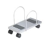 Metal Mobile CPU Stand, 7-3/4w x 9-3/4d x 10-5/8h, Light Gray
