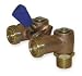 Industrial Grade 1RLR9 Washing Machine Valve, Dual, 1/2 In
