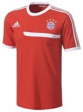 adidas Herren FC Bayern München T-Shirt 2014, Rot, 7, G73514