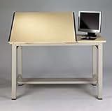 Mayline Ranger Split-top Drafting Table 30" x 60" With tool drawer