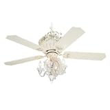 52 Casa Chicâ¢ Antique White Ceiling Fan