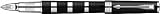 Parker Ingenuity Large Daring Black Rubber and Metal Chrome Trim (CT) 5th Technology Mode Pen (S0959230)