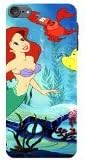 Ipod Touch 6th Generation Cover,Ariel Princess The Little Mermaid Phone Case Anime&amp;Comic Style Original Unique American Movie Back Case Cover (Ariel Anime Stylish)