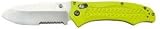 Benchmade 111H2O Folding Dive Knife, Combo Edge, Yellow Handle 111SH2O-YEL