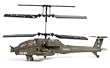 SYMA S.012 3CH Remote Control Mini AH-64 APACHE COMBAT Helicopter Ready to Fly