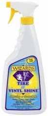 Tire and Vinyl Shine Dressing and Protectant, 22 oz Bottle, Non-Greasy, No Residue, Water Based