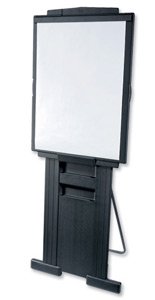 Duramax Easel, Holds 27x34 Flipchart Pads, 72 High, Graphite QRT201E
