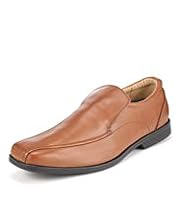 Airflex™ Leather Tramline Slip-On Shoes