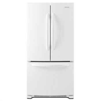 KitchenAid Architect Series II: KBFS22EWWH 21.9 cu. ft. French Door Refrigerator with SpillClean G
