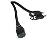 CABLES TO GO : 6ft Universal 16AWG Pwr Cord Xtra Outlet