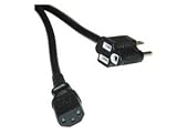 CABLES TO GO : 6ft Universal 16AWG Pwr Cord Xtra Outlet