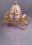 Jeweled Egg - Cinderella Coach With Glass Slipper