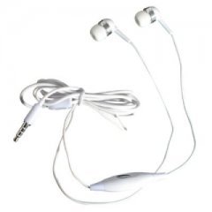 Wireless Xcessories 3.5mm High Fidelity Stereo Ear Buds for Select BlackBerry, LG , Motorola, Samsung, Sony Ericsson, and iPhones (White)
