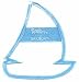 WILTON SAILBOAT COOKIE CUTTER OR STENCIL