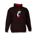 Cincinnati Bearcats Nike Youth Hooded Sweatshirts - Bump and Run