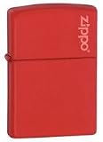 233ZL RED MATTE W/LOGO ZIPPO PURE