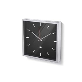 Zack 60063 Durata Square Quartz Wall Clock