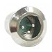 XLR Connectors 5P M SLD XLR CONN Ni FINISH, Ag PLT