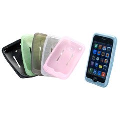 Silicone Soft Skin for iPhone 3G / iPod Touch Gen. 1 Black