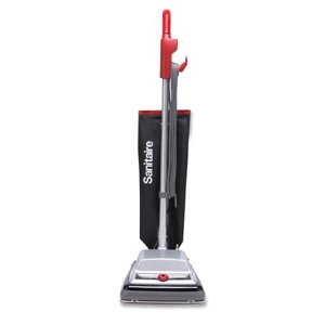 Heavy-Duty Upright Vacuum,18 lbs, Black