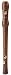 Hohner 9520 Pearwood Soprano 2-Piece Soprano Recorder