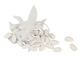Childrens Toyshop  Gourmet Food : White Candy Coated Almonds - approx 850 almonds per package