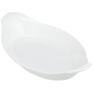 10 Strawberry Street Whittier 10-Inch Boat Dish, White by 10 Strawberry Street