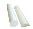 Cando Foam Roller - White open cell foam - 4 x 36 inch - Round, Item- 30-2102