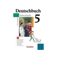 Deutschbuch - Gymnasium - Allgemeine Ausgabe: 5. Schuljahr - Arbeitsheft mit L�sungen: Sprach- und Lesebuch