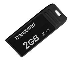 Childrens Toyshop  Electronics : Transcend TS2GJFT3K 2GB Jet Flash Drive T3K (Black)