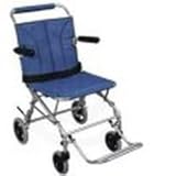 Drive Medical Super Light Folding Transport Chair - Blue
