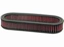 K&N ENGINEERING E-2910 Air Filter; Oval; H-2.375 in.; ID-14.5 in./3.625 in.; OD-16.125 in./5.5 in.;