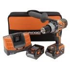 RIDGID Hyper-Lithium X4 1/2 in. 18-Volt Hammer Drill Kit