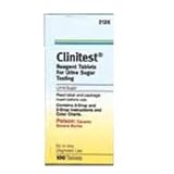 Clinitest Reagent Tablets for Urine Sugar Testing - 100